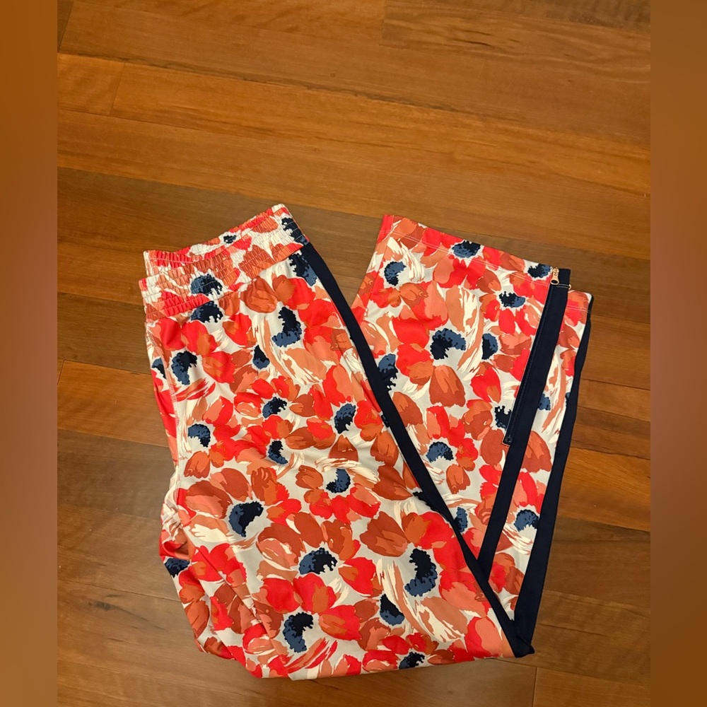 Aerie floral track pants